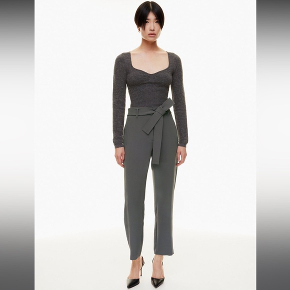 Aritzia Wilfred Tie-Front Pant - Picture 1 of 8